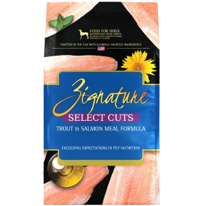 Zignature Select Cuts Trout & Salmon Formula 12.5 lb