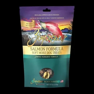 Zignature Soft Moist Dog Treats Salmon Formula Dog Treats, 4 oz.