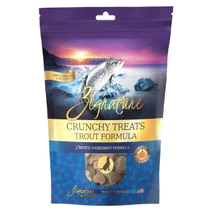 Zignature Trout Biscuit Crunchy Treats For Dog, 12oz