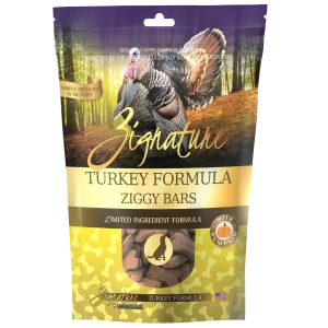 Zignature Turkey Formula Biscuit Treats for Dog 12 oz