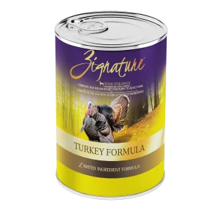 Zignature Turkey Formula Dog Food 12/13 oz