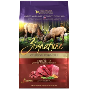 Zignature Venison Formula Dog Food 12.5 lb
