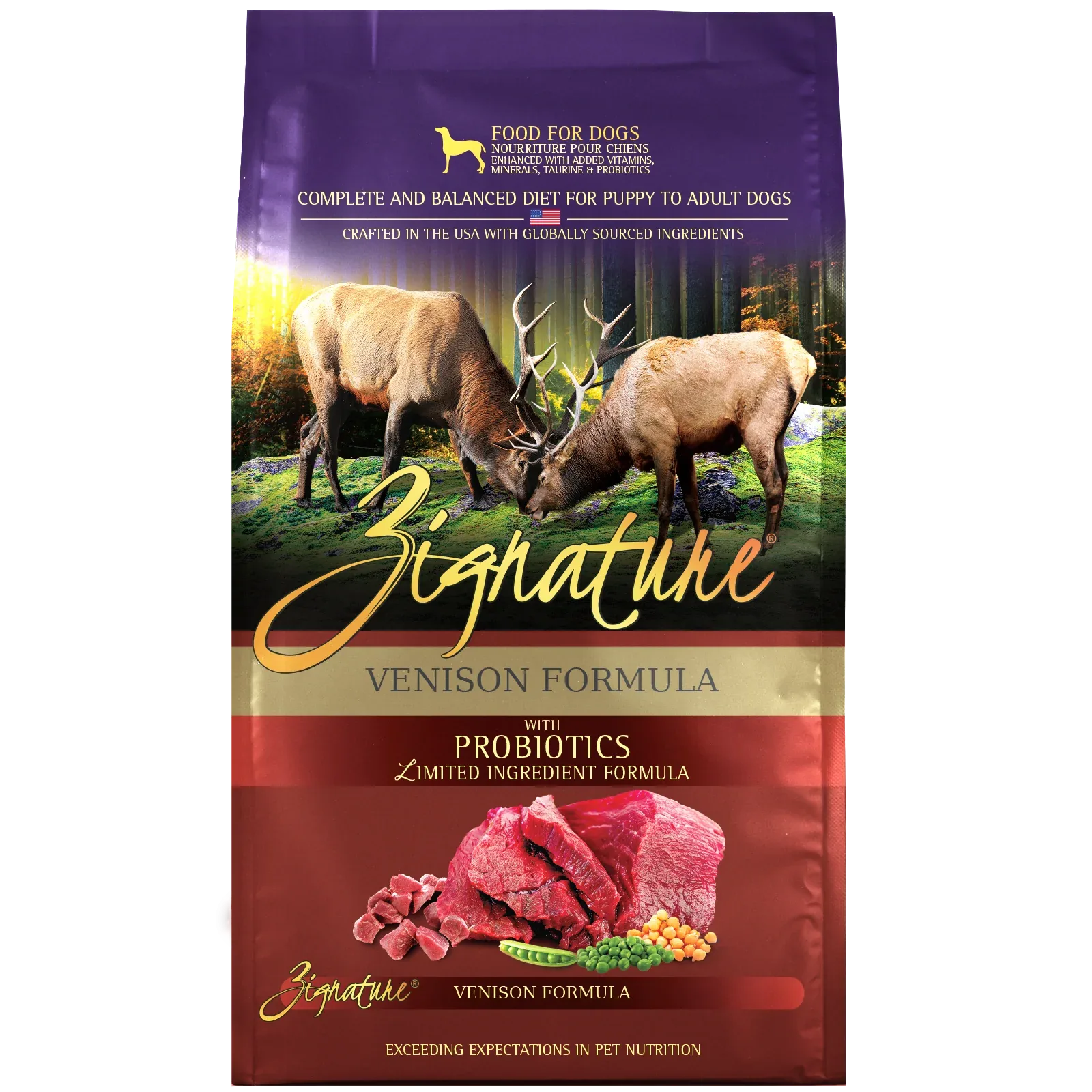 Zignature Venison Formula Dog Food 12.5 lb