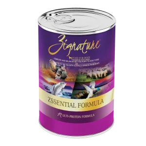 Zignature Zssential Formula Dog Food 12/13 oz