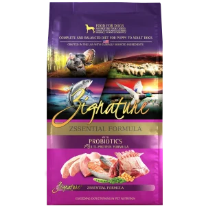 Zignature Zssential Formula Dry Dog Food, 4lb