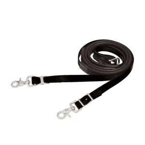 Zilco Deluxe Endurance Reins Black 52in