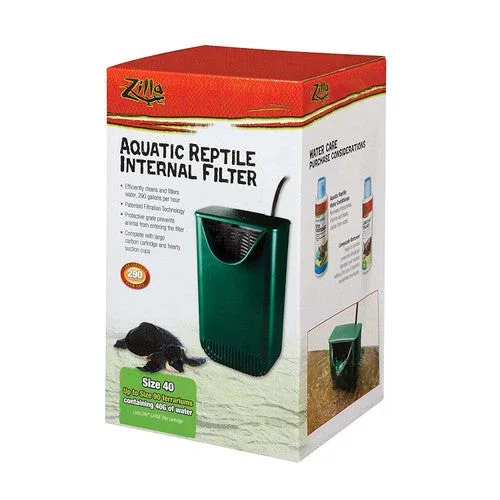 Zilla Aquatic Reptile Internal Filter, 40 Gallons - Image 2