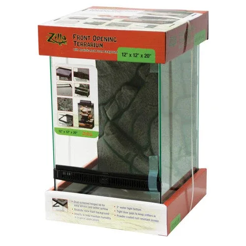 Zilla Front Opening Terrariums 12 x 12 x 20 Inches SD-3 - Image 2