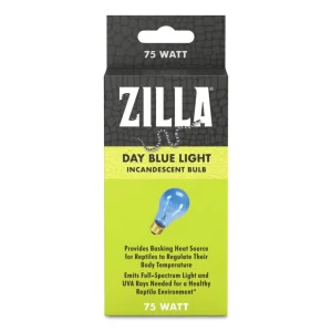 Zilla Incandescent Bulb Day, Blue, 75W