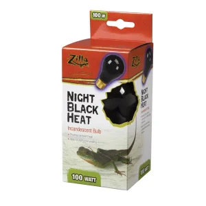 Zilla Incandescent Bulb Night, Black, 100W