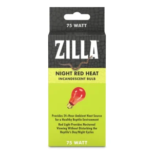 Zilla Incandescent Bulb Night Red, 75W