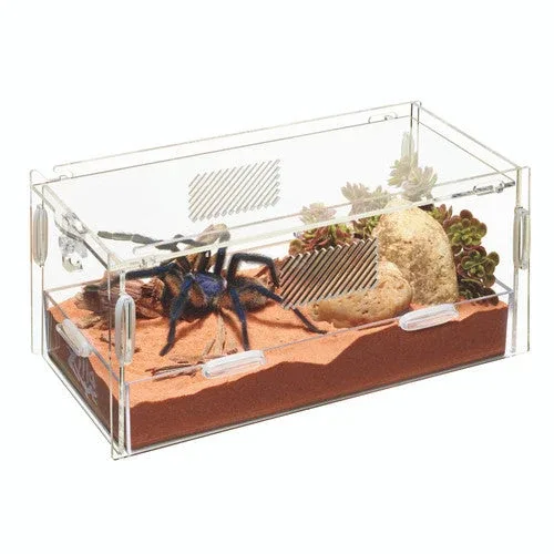 Zilla Micro Habitat Terrariums with Locking Latch Terrestrial, Small - Image 2
