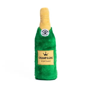 ZippyPaws Happy Hour Crusherz Dog Toy Champagne MD