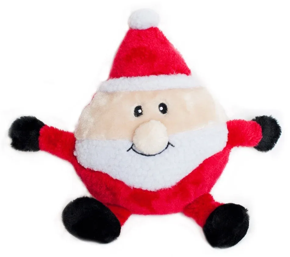 ZippyPaws Holiday Brainey Santa