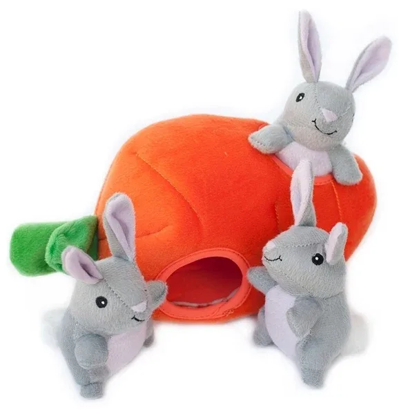 ZippyPaws Zippy Burrow - Bunny 'n Carrot