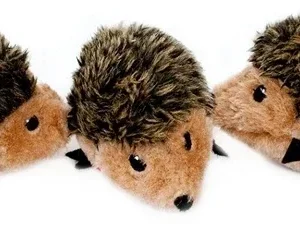 ZippyPaws Zippy Burrow Refill 3 Pack - Hedgehogs