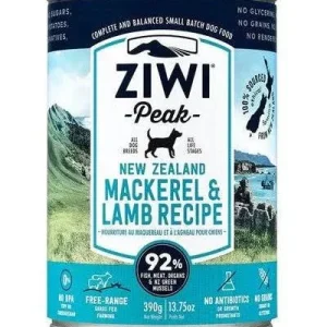Ziwipeak Mkrl/lmb Dog 12/13.75 oz {L-x}