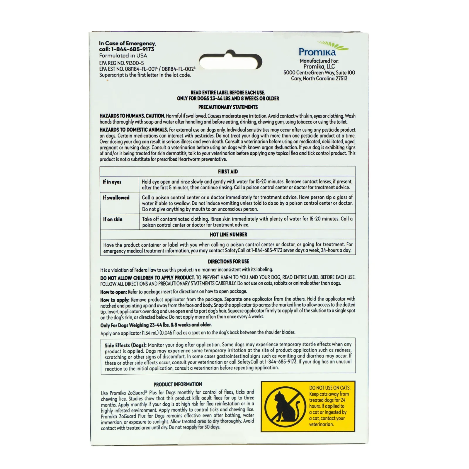 ZoGuard Plus for Dogs 23-44lb 3 Pack - Image 2