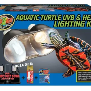 Zoo Med Aquatic Turtle UVB & Heat Lighting Kit