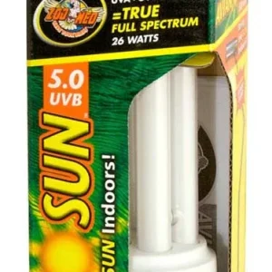 Zoo Med Avian Sun 5.0 UVB Compact Fluorescent Lamp White