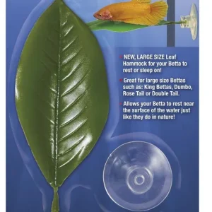 Zoo Med Betta Bed Leaf Hammock Green LG
