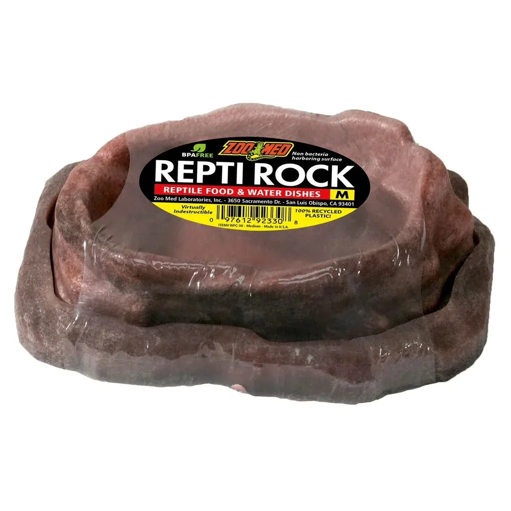 Zoo Med Combo Repti Rock Food and Water Dishes
