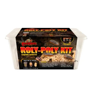 Zoo Med Creatures Roly Poly Isopod Habitat Kit 10.25Inx5Inx5.75 in