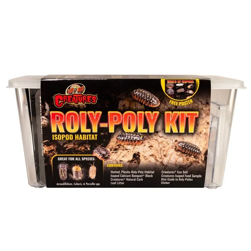 Zoo Med Creatures® Roly-Poly Kit – Isopod Habitat