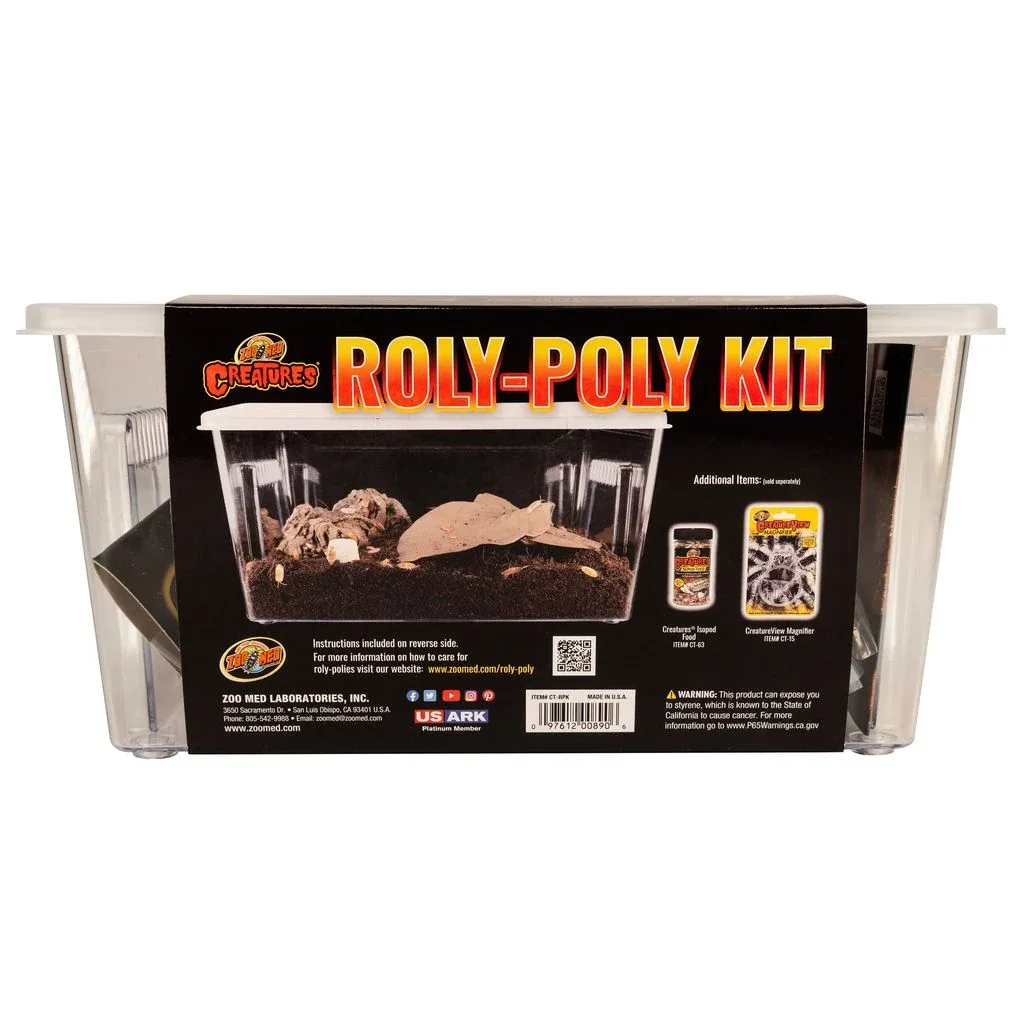 Zoo Med Creatures® Roly-Poly Kit – Isopod Habitat - Image 2
