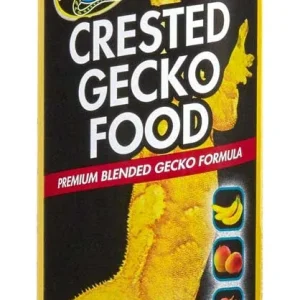 Zoo Med Crested Gecko Food Premium Blended Tropical Fruit Dry Food 8 oz