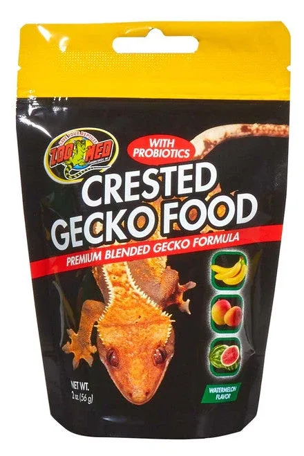 Zoo Med Crested Gecko Food Premium Blended Watermelon Dry Food 2 oz - Image 2