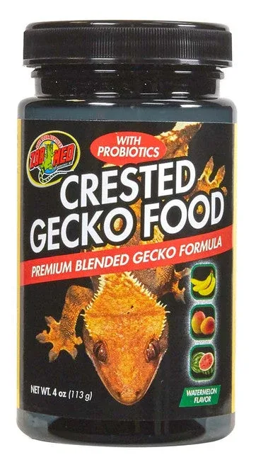 Zoo Med Crested Gecko Food Premium Blended Watermelon Dry Food 4 oz - Image 2