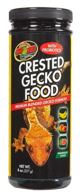 Zoo Med Crested Gecko Food Premium Blended Watermelon Dry Food 8 oz - Image 2