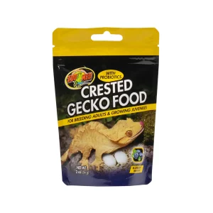 Zoo Med Crested Gecko Premium Blended Gecko Food Blueberry Flavor 2 oz