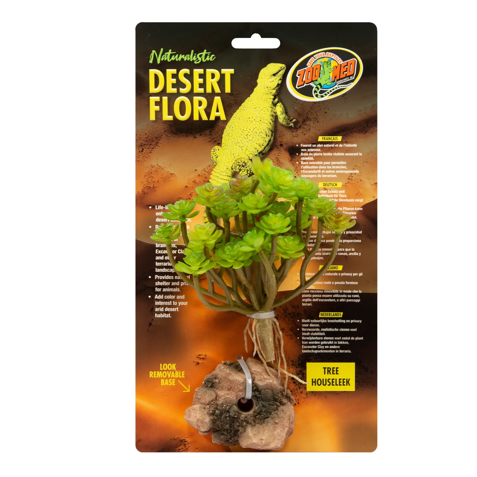 Zoo Med Desert Flora Plant Tree Houseleek