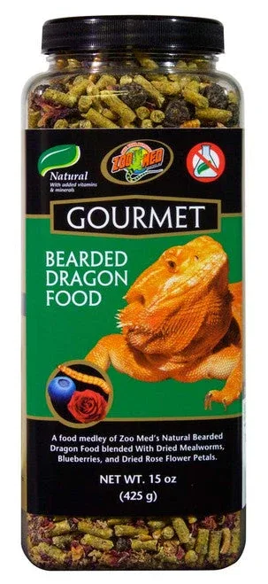 Zoo Med Gourmet Bearded Dragon Dry Food 15 oz - Image 2