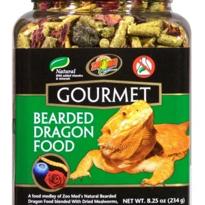 Zoo Med Gourmet Bearded Dragon Dry Food 8.25 oz