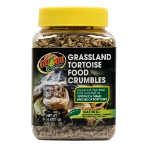 Zoo Med Grassland Tortoise Food Crumbles 8 oz