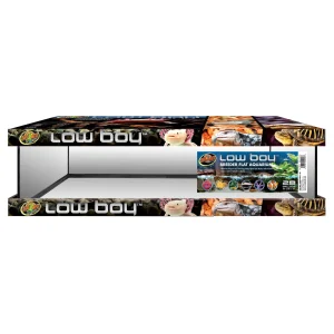 Zoo Med Low Boy Breeder Flat Aquarium 28 gal, 36In X 18In X 10 in