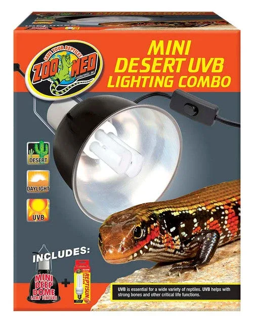 Zoo Med Mini Desert UVB Lighting Combo - Image 2