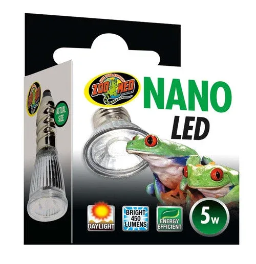 Zoo Med Nano LED Daylight Lamp Silver - Image 2