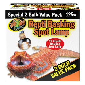Zoo Med Repti Basking Spot Lamp 125 W, 2 pk