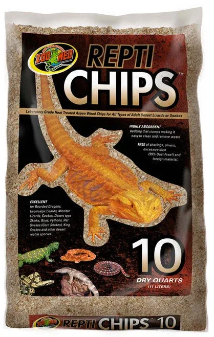 Zoo Med Repti Chips Substrate Brown 10 qt - Image 2