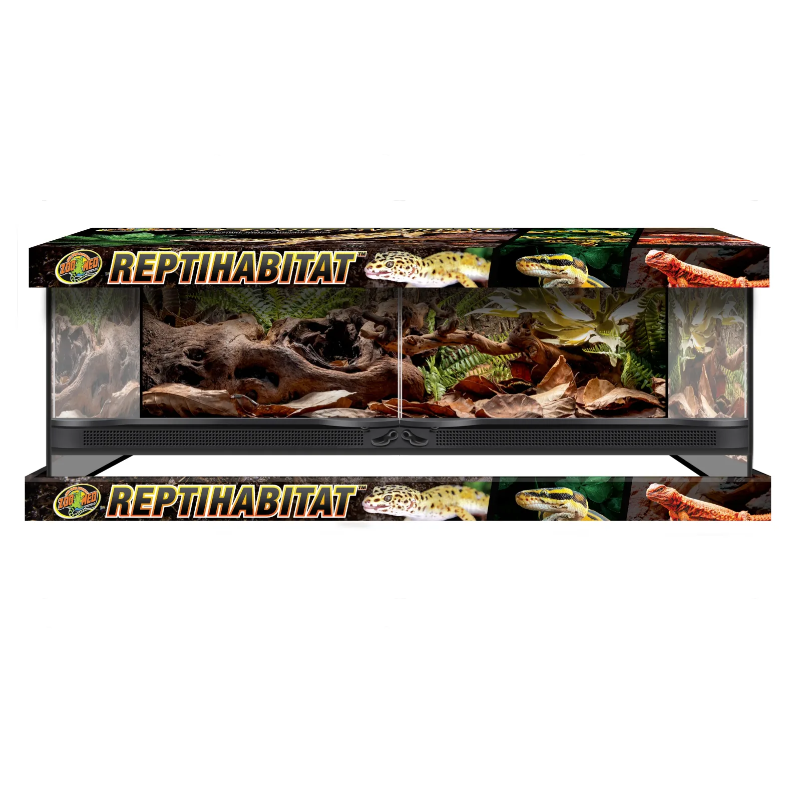 Zoo Med Reptihabitat Double Door Terrarium 32 gal, 36In X 18In X 12 in