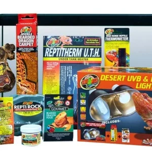 Zoo Med ReptiHabitat Juvenile Bearded Dragon Kit SD-3
