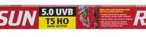 Zoo Med ReptiSun 5.0 UVB T5 HO High Output Linear Lamp White 34 in