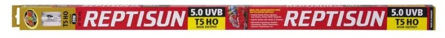 Zoo Med ReptiSun 5.0 UVB T5 HO High Output Linear Lamp White 34 in