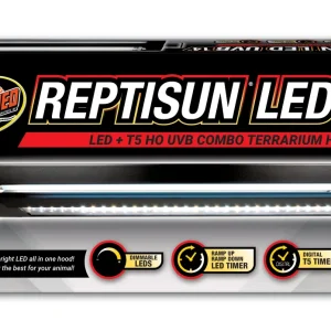 Zoo Med Reptisun LED UVB Combo Terrarium Hood 14 in