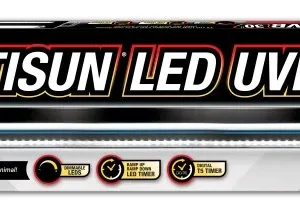 Zoo Med Reptisun LED UVB Combo Terrarium Hood 30 in