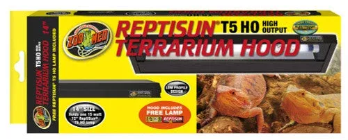 Zoo Med ReptiSun T5 HO High Output Terrarium Hood 14 in - Image 2
